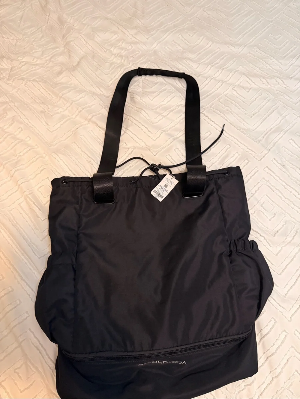 BEYOND YOGA Black Performance Backpack